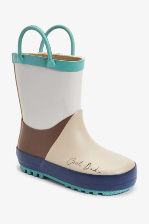 Dinossi - Botas de Lluvia y Nieve Grises con Asa para Niños - 29