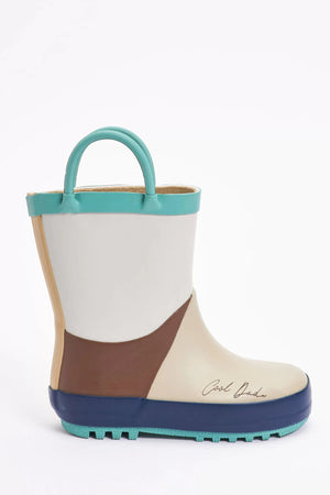 Dinossi - Botas de Lluvia y Nieve Grises con Asa para Niños - 29