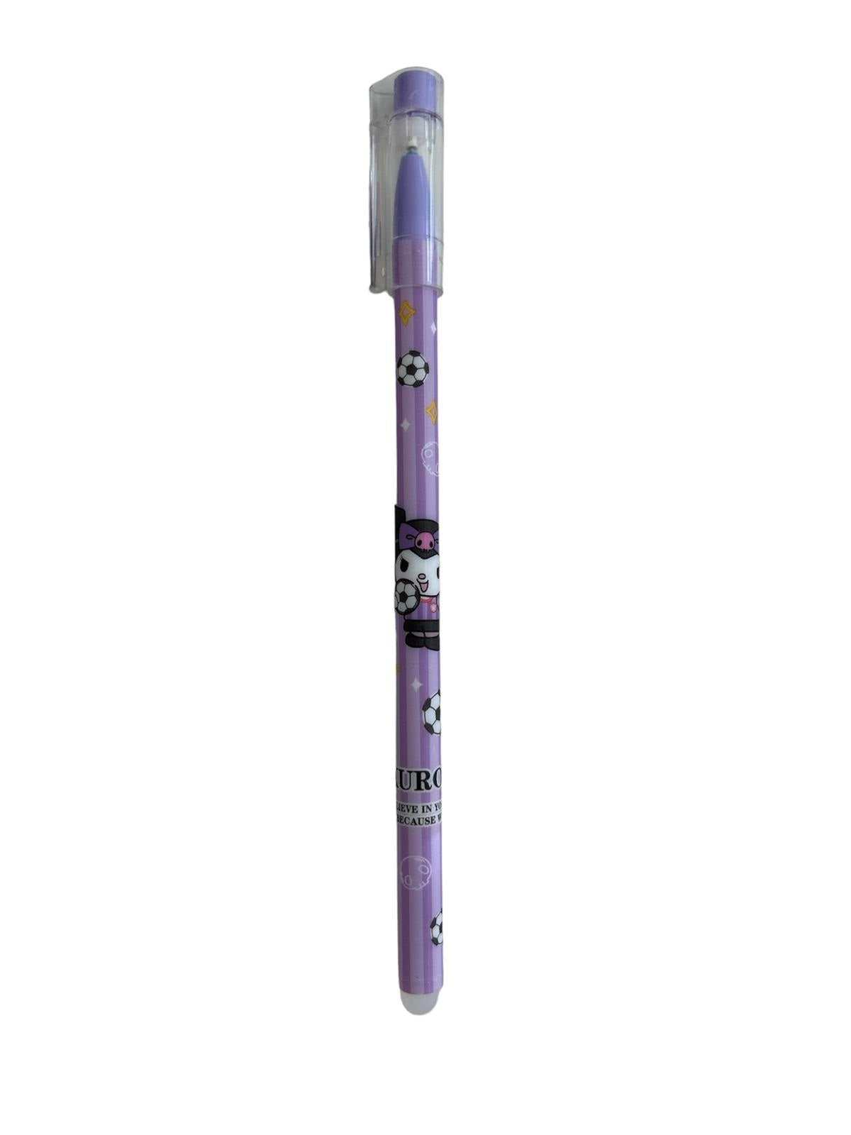 Dinossi Kuromi - Bolígrafo de punta fina de 0,5 azul - Morado