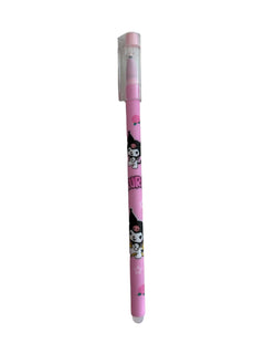 Dinossi Kuromi - Bolígrafo de punta fina de 0,5 mm azul - Rosa