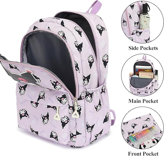 Dinossi - Mochila Escolar Kuromi
