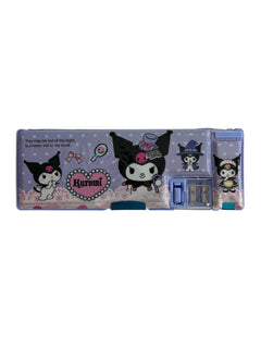 Dinossi Kuromi - Estuche de lápices automático de doble compartimento