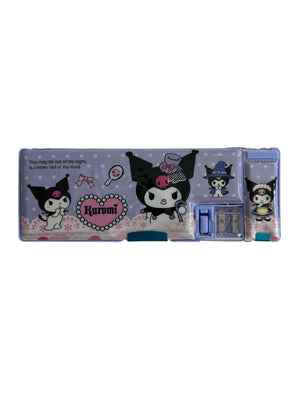 Dinossi Kuromi - Estuche de lápices automático de doble compartimento