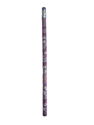Dinossi Kuromi - Lápiz HB con goma de borrar - Morado claro
