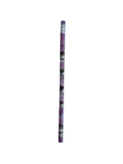 Dinossi Kuromi - Lápiz HB con goma de borrar - Morado oscuro