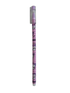 Dinossi Kuromi - Bolígrafo de punta fina de 0.5 mm negro - Morado a rayas