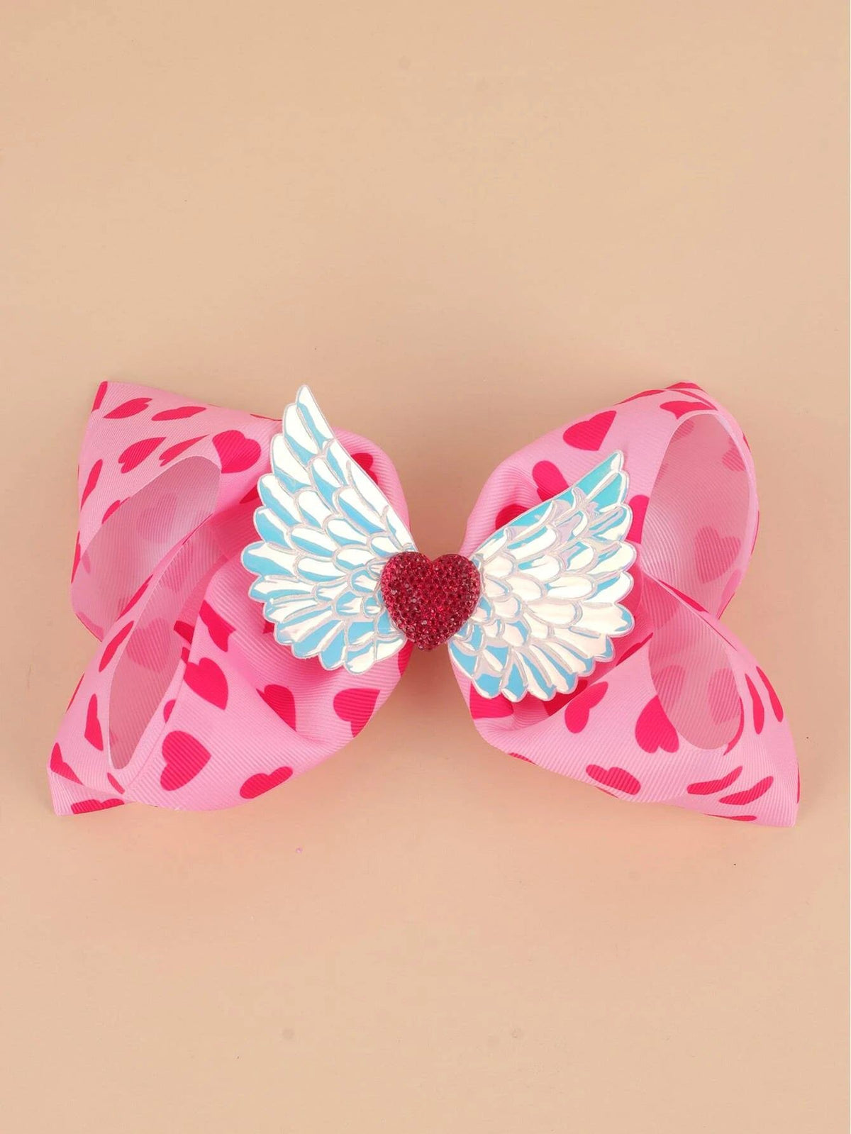 Dinossi - Pinza para el pelo de niña con diseño de alas de ángel
