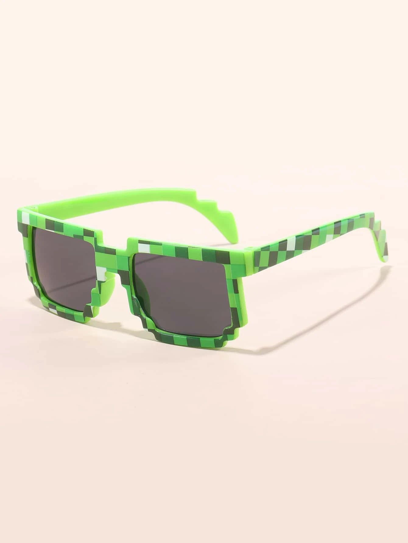 Dinossi - Gafas de sol Minecraft Verdes