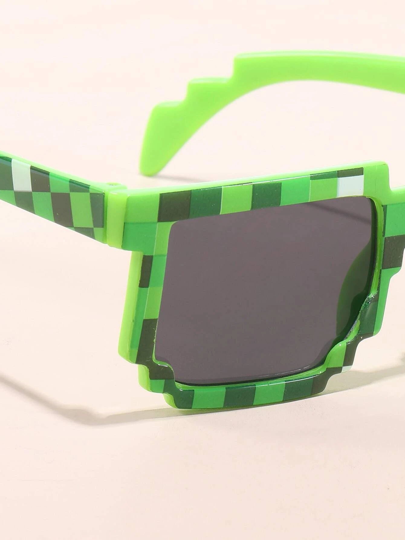 Dinossi - Gafas de sol Minecraft Verdes
