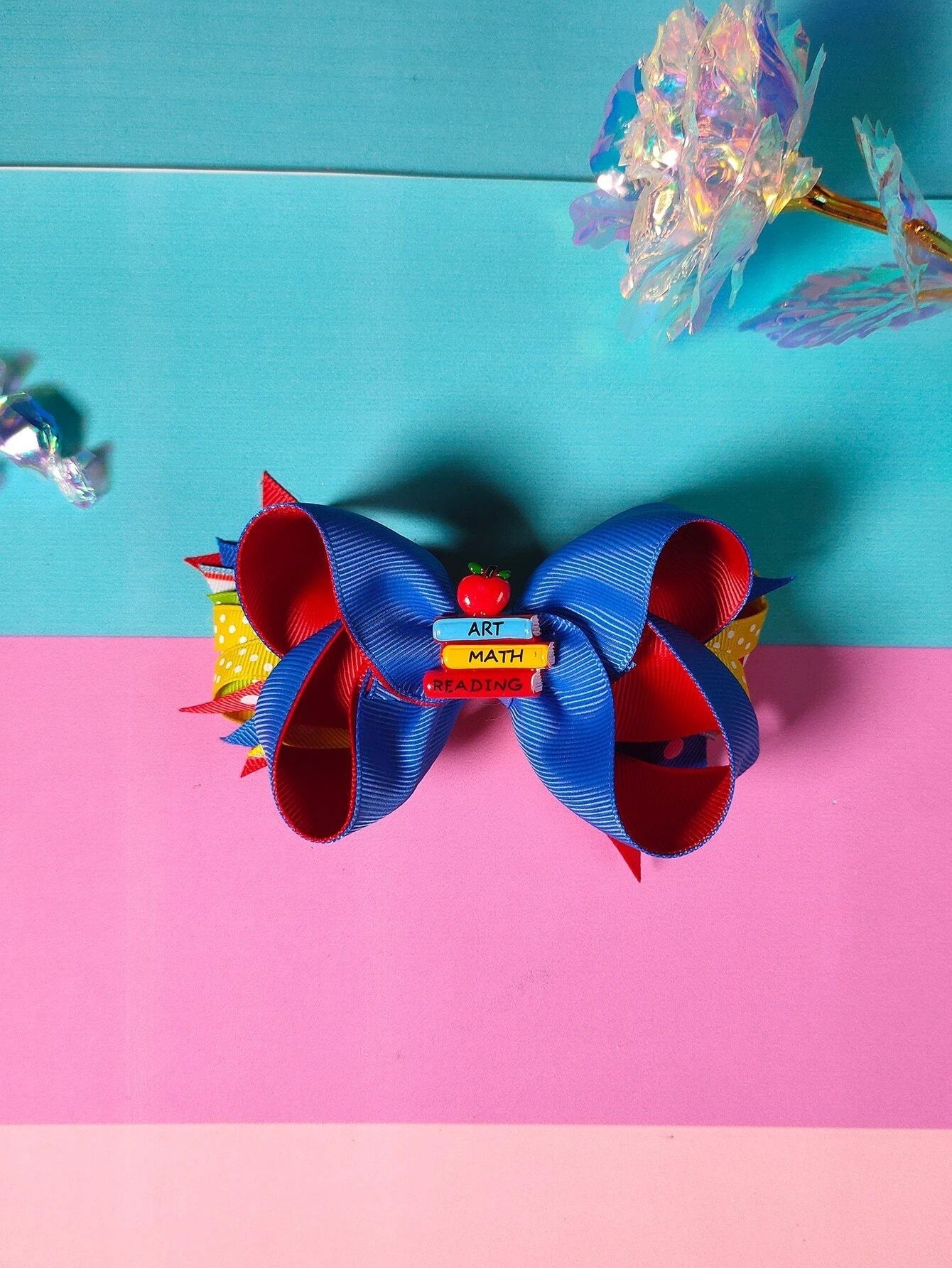 Dinossi - Horquilla para niña con diseño de amor escolar