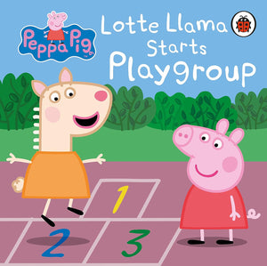 Dinossi - Peppa Pig Lotte Llama Juego Juego Iniciando Libro de Cuentos en Inglés