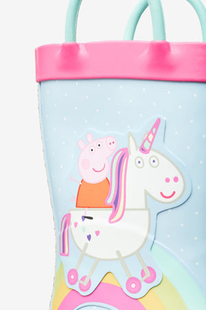 Dinossi - Botas de agua Peppa Pig de suela blanda para niñas - 19