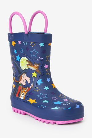 Dinossi – Botas de lluvia de suela suave para niña con diseño de bruja dulce de Room Of The Broom - 29