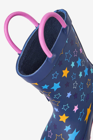 Dinossi – Botas de lluvia de suela suave para niña con diseño de bruja dulce de Room Of The Broom - 29