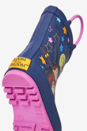 Dinossi – Botas de lluvia de suela suave para niña con diseño de bruja dulce de Room Of The Broom - 29