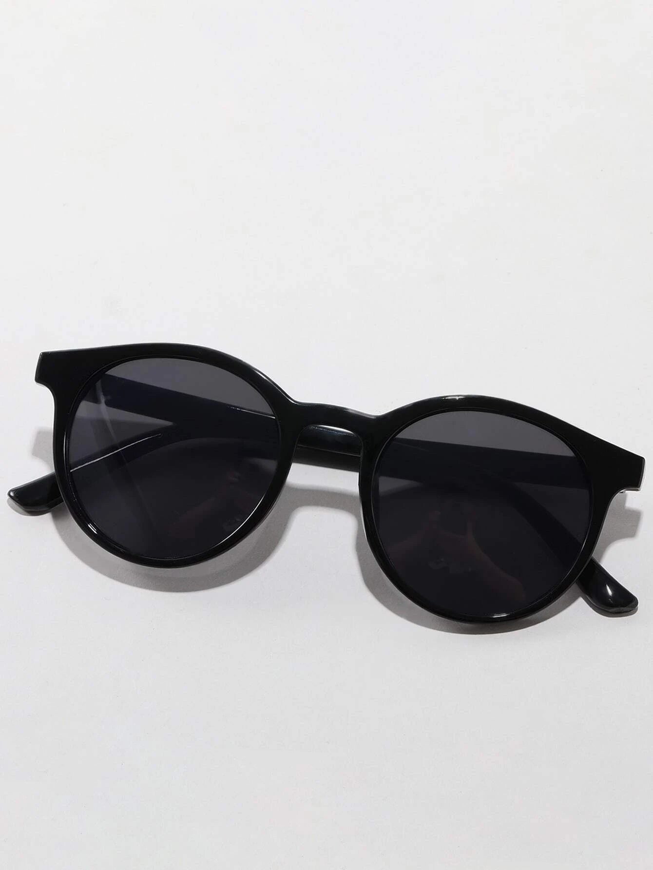 Dinossi - Gafas de sol redondas ligeras negras para niños