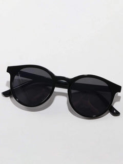Dinossi - Gafas de sol redondas ligeras negras para niños