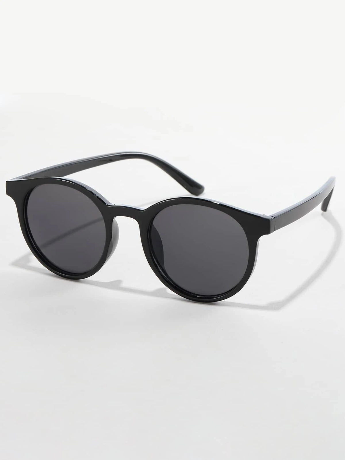 Dinossi - Gafas de sol redondas ligeras negras para niños