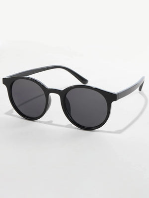 Dinossi - Gafas de sol redondas ligeras negras para niños