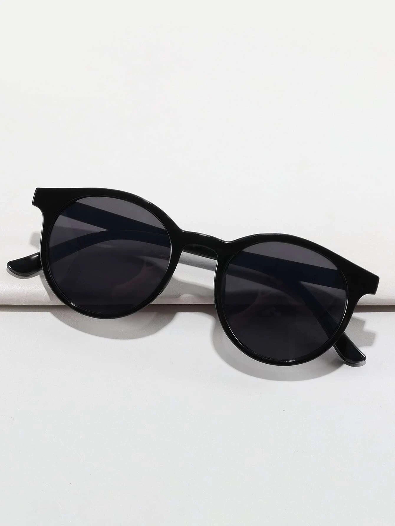 Dinossi - Gafas de sol redondas ligeras negras para niños