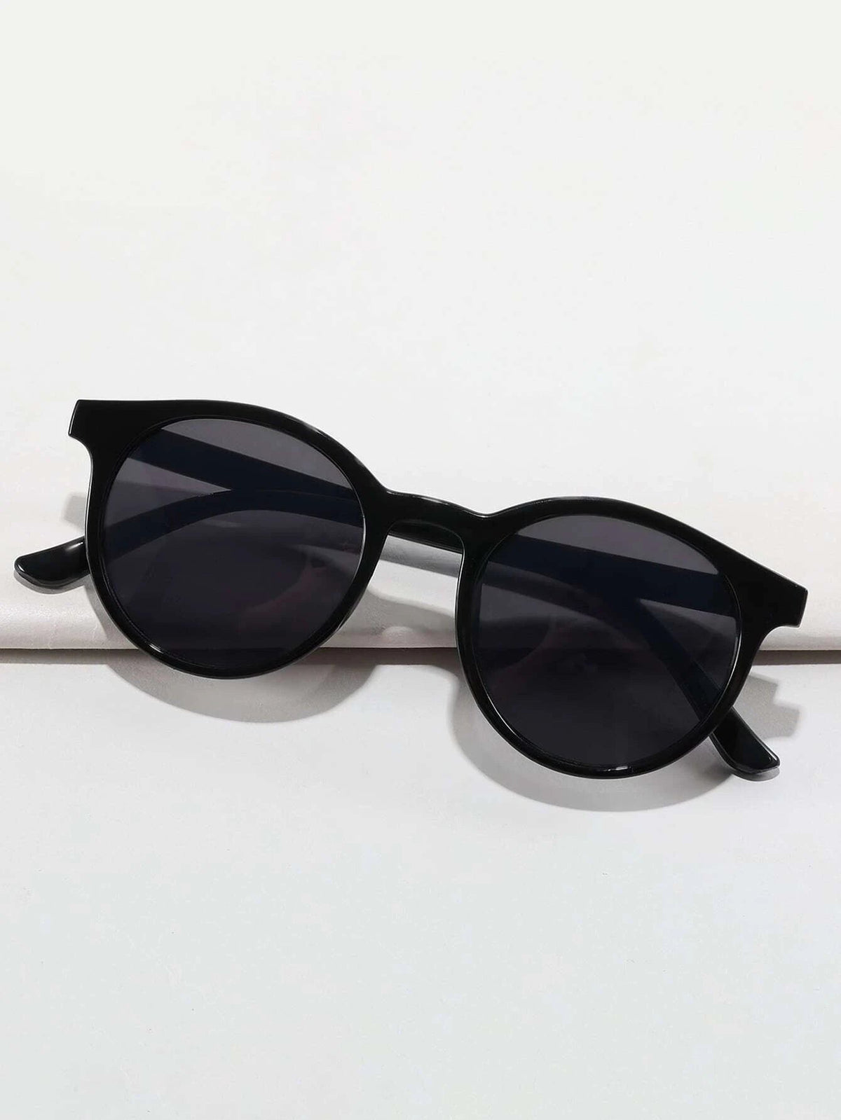 Dinossi - Gafas de sol redondas ligeras negras para niños