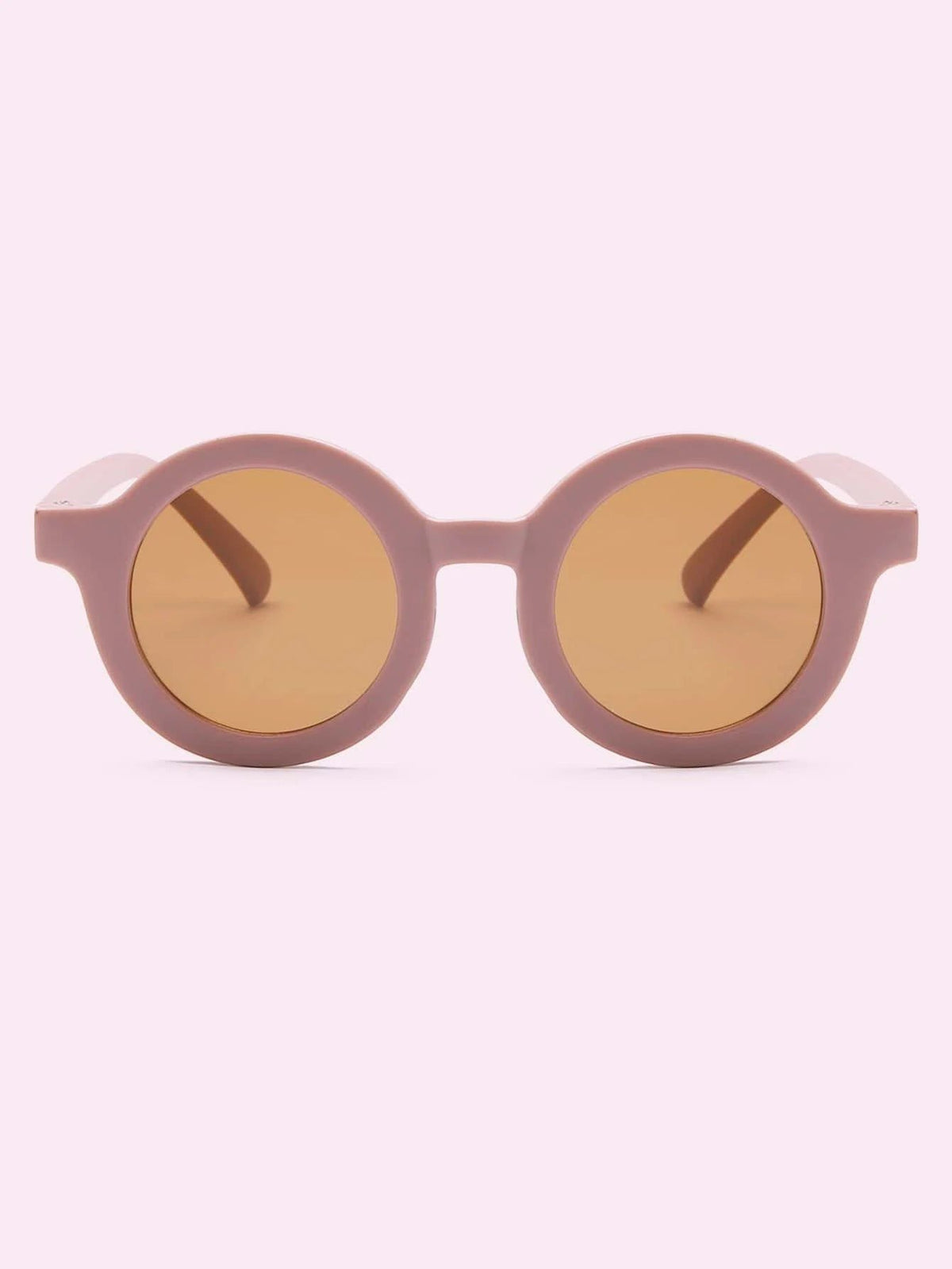 Dinossi - Gafas de Sol Redondas Morado Oscuro Sostenibles para Niños