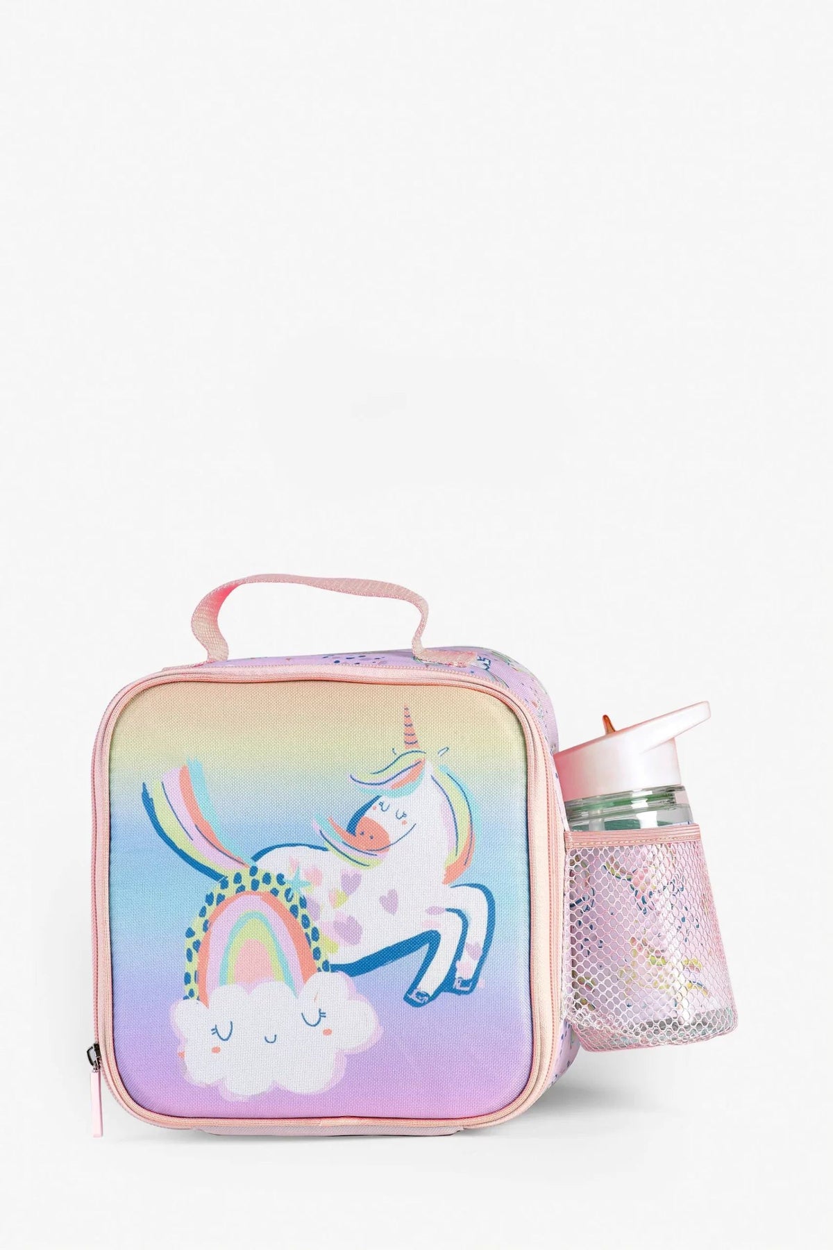 Dinossi - Fiambrera de Unicornio Dulce y Set de Botella de Agua sin BPA