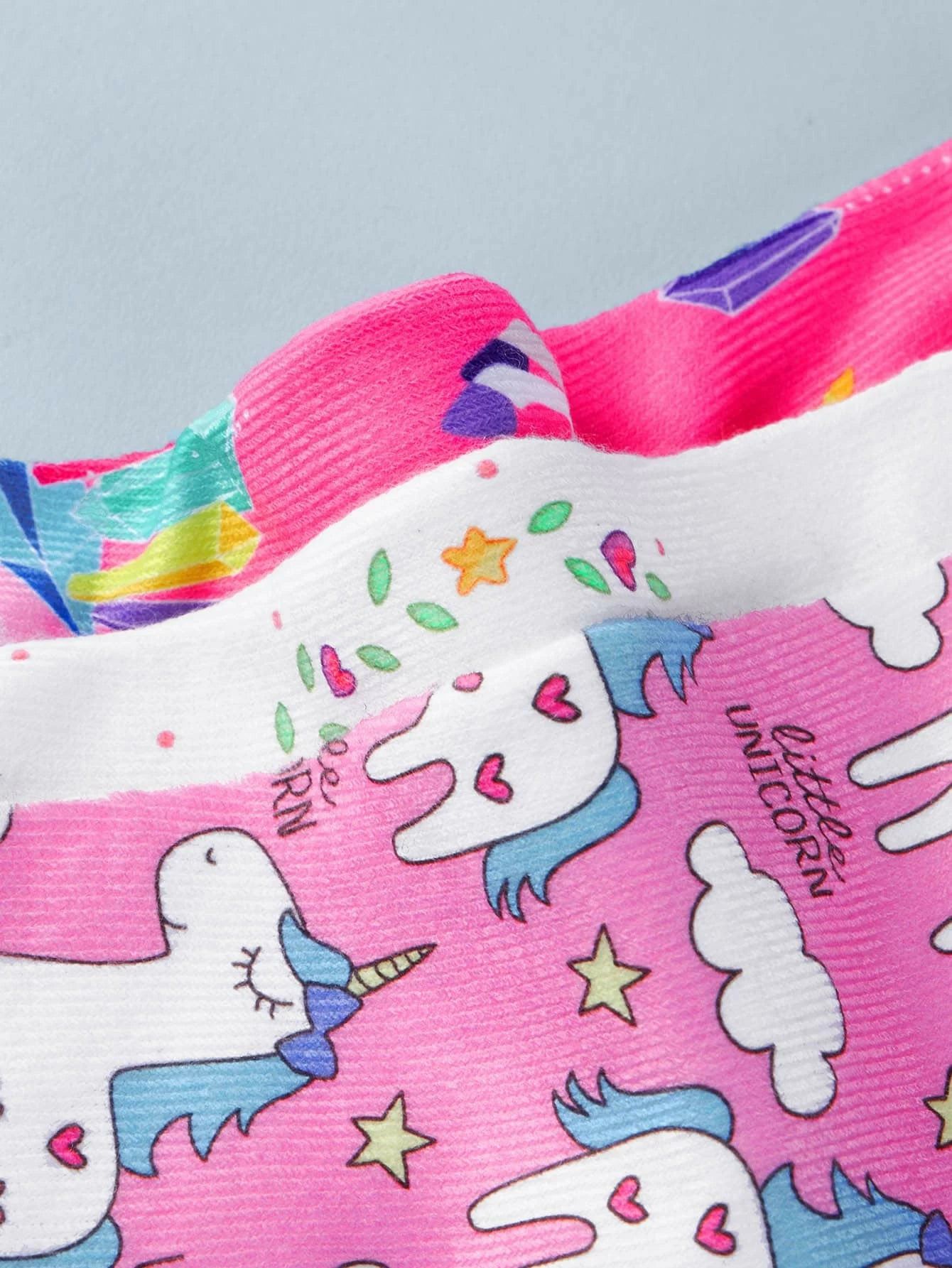 Dinossi - Set de 3 Calcetines de Unicornio para Niña