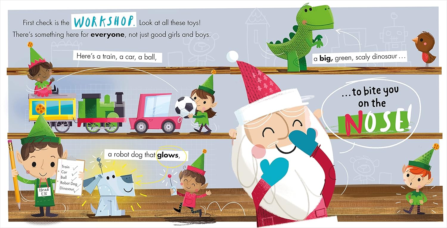 Dinossi - Worrall-Dutton ¡Imagina, Papá Noel, no digas tonterías! Libro de cuentos en inglés