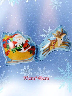 Dinossi - Globo decorativo de Papá Noel de 95 CM