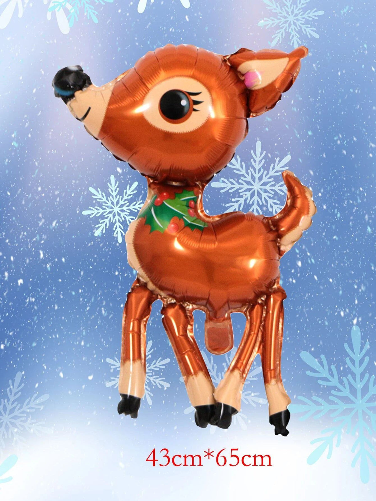 Dinossi - Reno de Navidad Balón Decorativo de 43CM