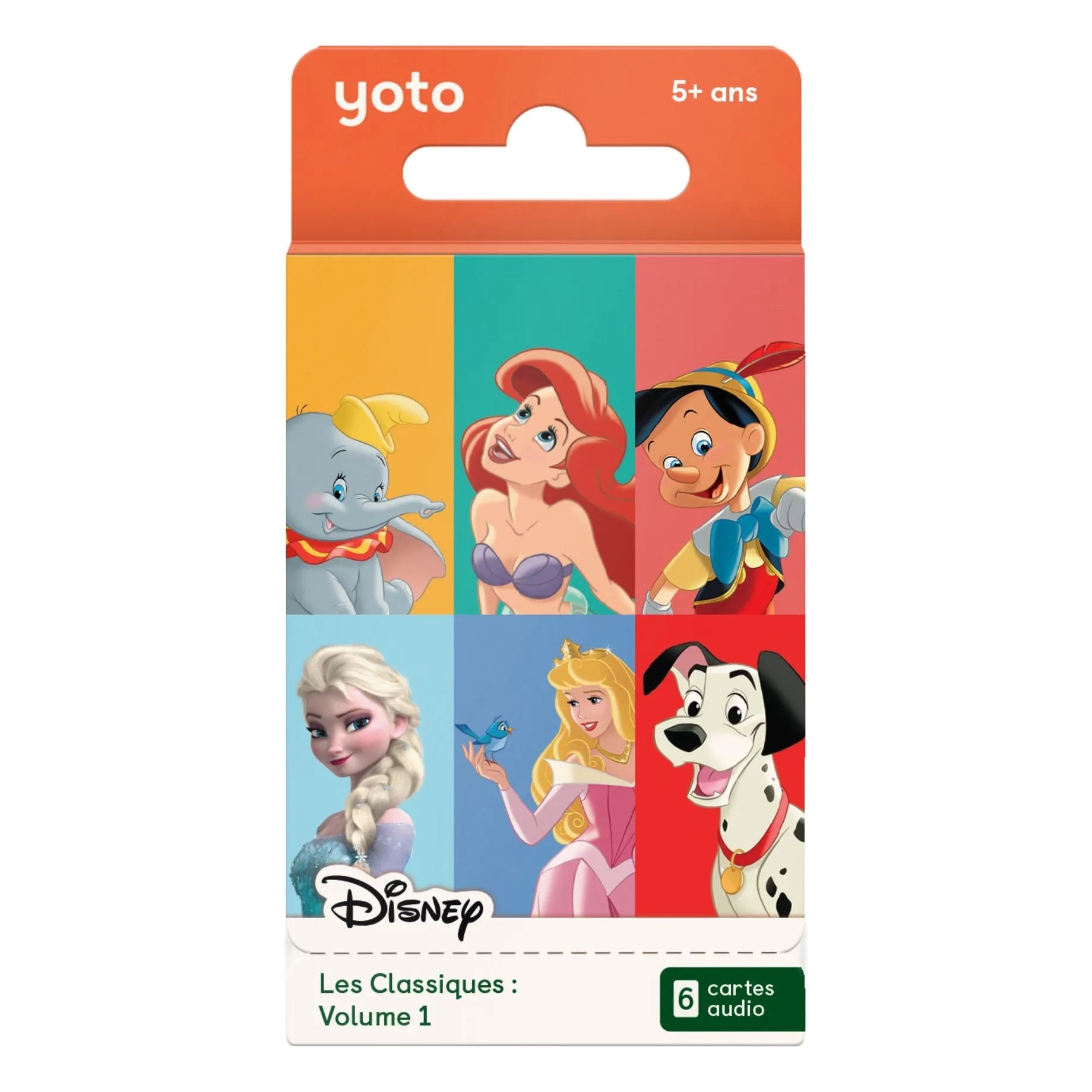 Yoto Player - Disney Classics volumen 1 - paquete de 6 tarjetas