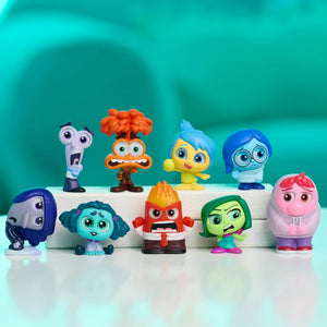 Disney - Disney Doorables Inside Out 2 Colección de 9 Figuras de Juguete