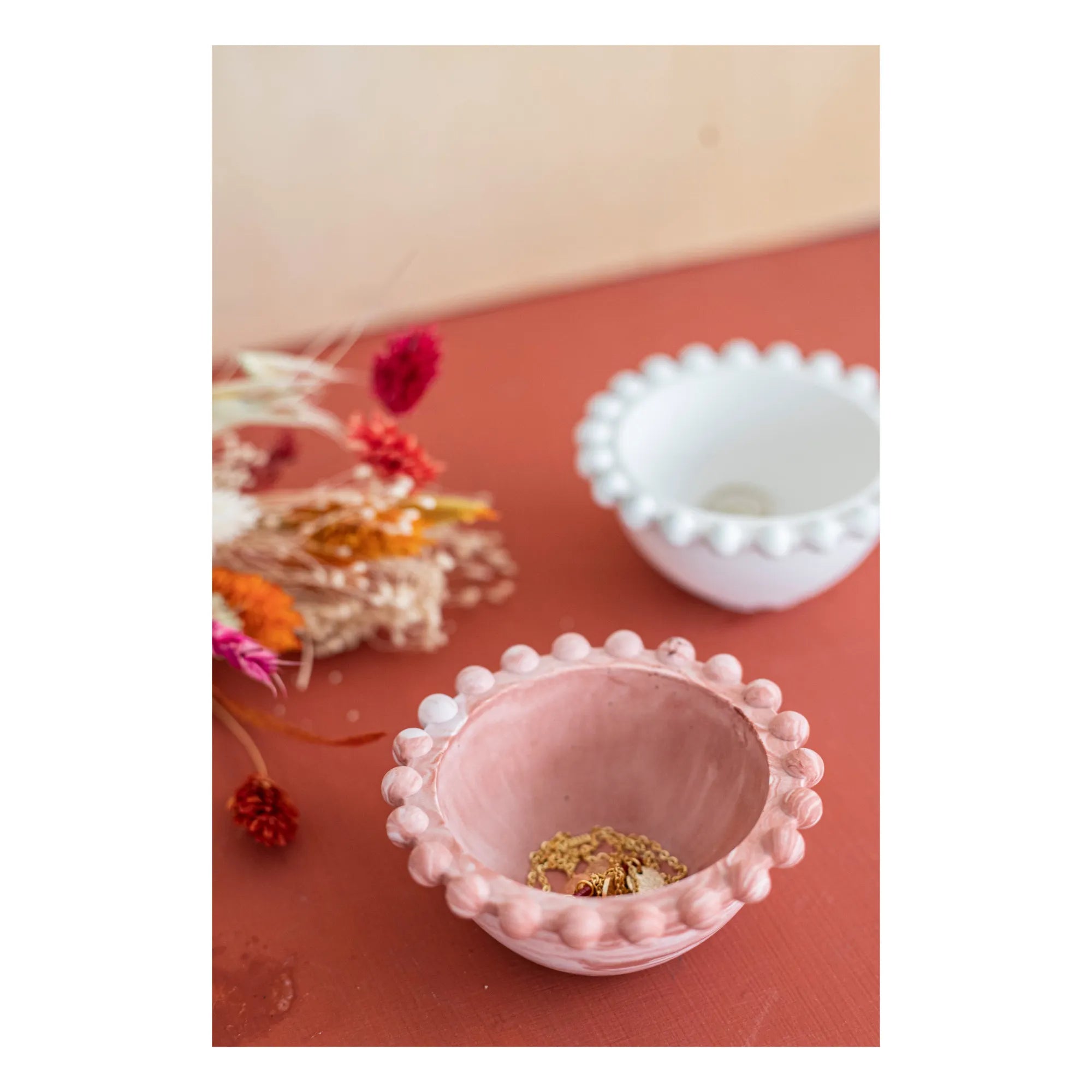 La Petite Épicerie - Kit DIY de plato botánico de Jesmonite