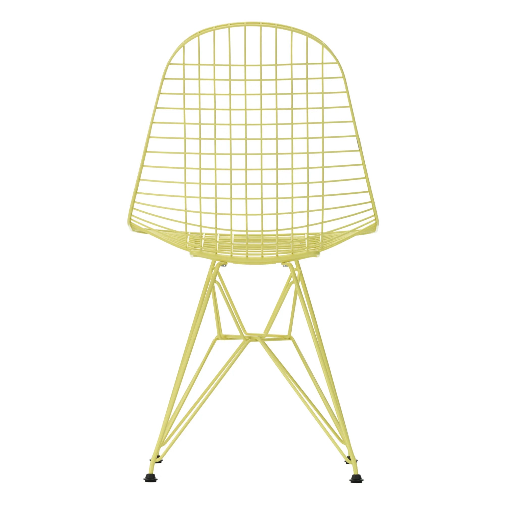 Vitra - Silla DKR Tel - Charles & Ray Eames | Amarillo limón