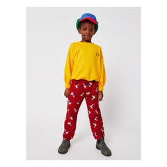 Bobo Choses - Pantalón de sarga Duck | Rojo