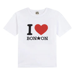 Bonton - Livo I Love Camiseta | Blanco