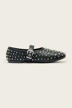 Bailarinas de piel con tachuelas Sabine de AllSaints