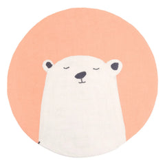Muskhane - Alfombra de fieltro Pasu Grizzly | Caramelo