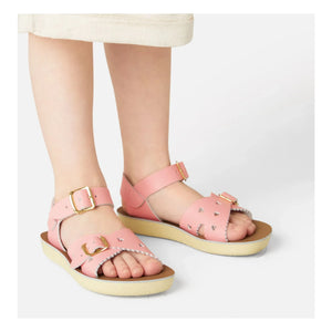 Salt-Water - Sandalias de cuero impermeables Sweetheart | Rosa claro