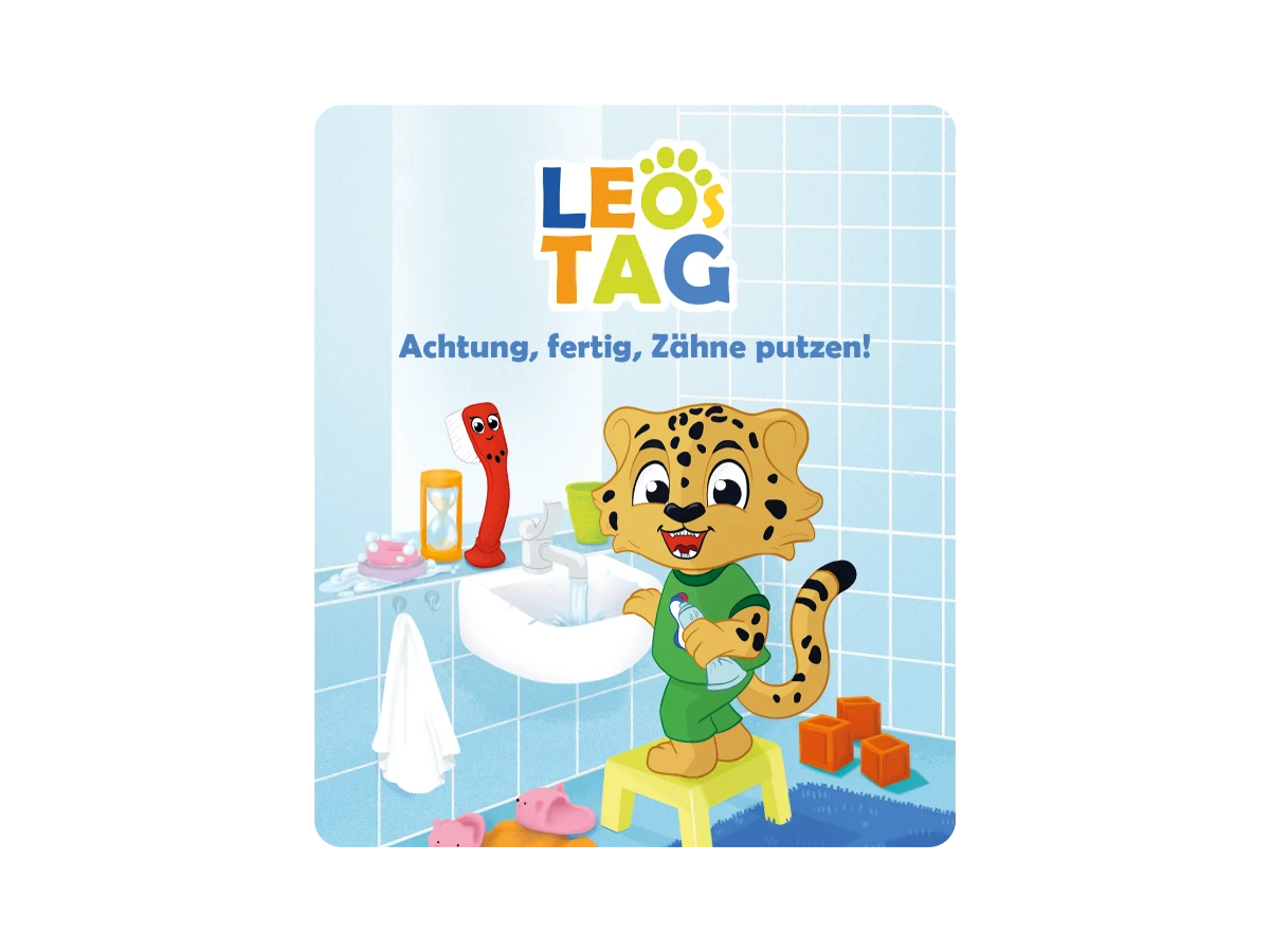 Tonies - ¡Alemán Listo, Listo, a Cepillarse los Dientes! - El Día de Leo