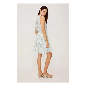 Rails - Vestido a rayas Cannes | Azul claro