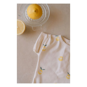 Studio Bohème - Body Bama Limones Algodón Orgánico | Crudo