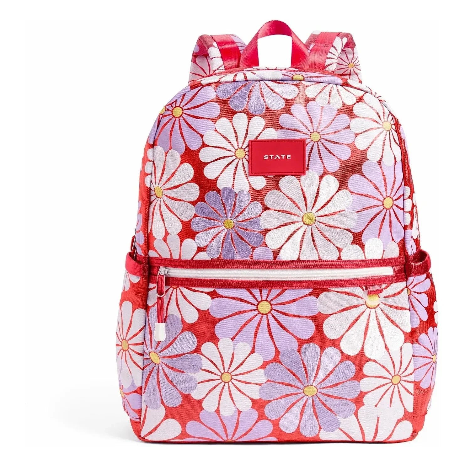 State Bags - Mochila Ruby con dos bolsillos y estampado floral Kane | Coral