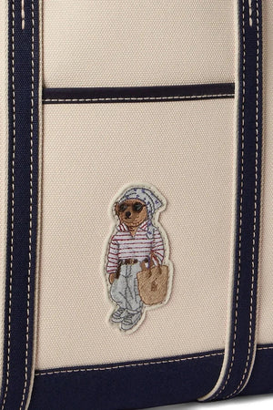 Bolso tote de algodón para mujer Polo Ralph Lauren