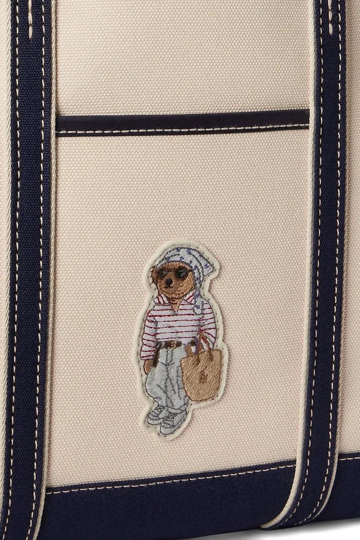 Bolso tote de algodón para mujer Polo Ralph Lauren