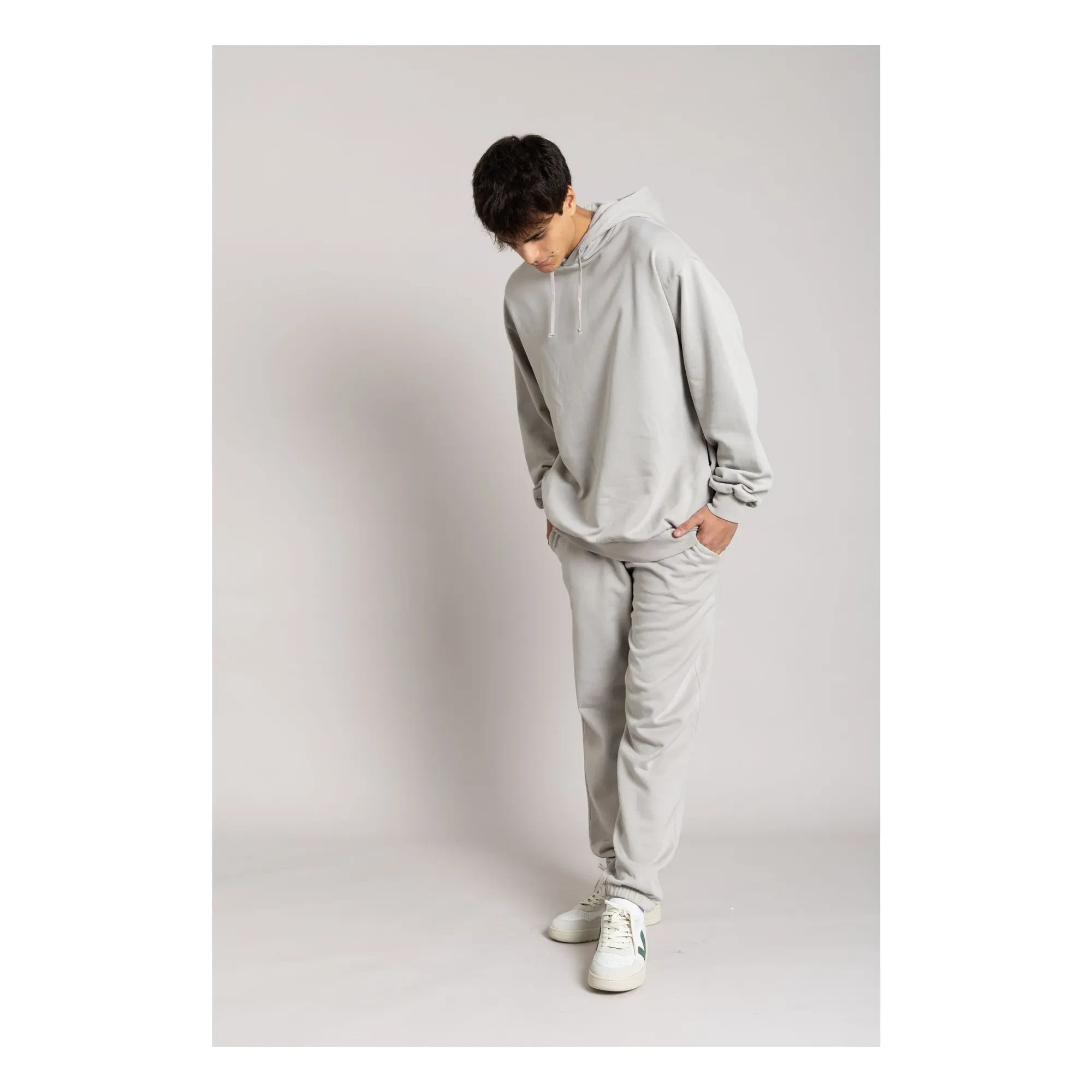 Smallable Man - Jogger Shuffle Algodón Orgánico | Gris perla