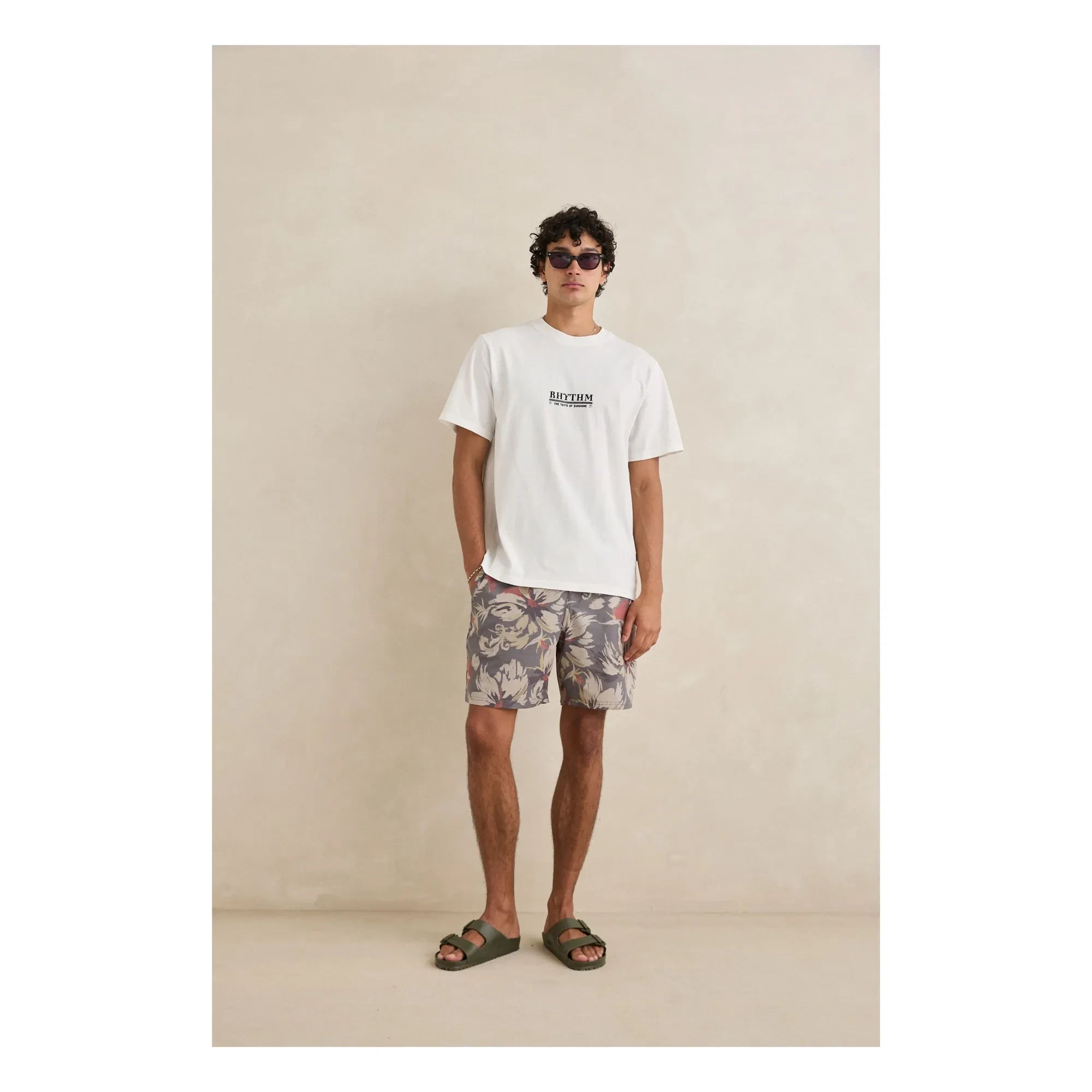Rhythm - Camiseta Cactus Vintage | Blanco