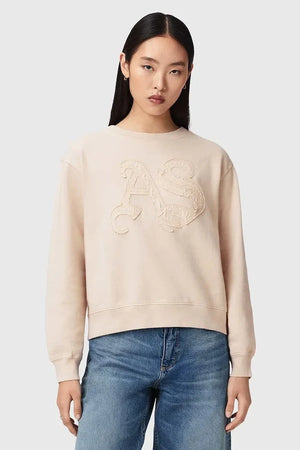 Sudadera de algodón INSIGNIA de AllSaints para mujer