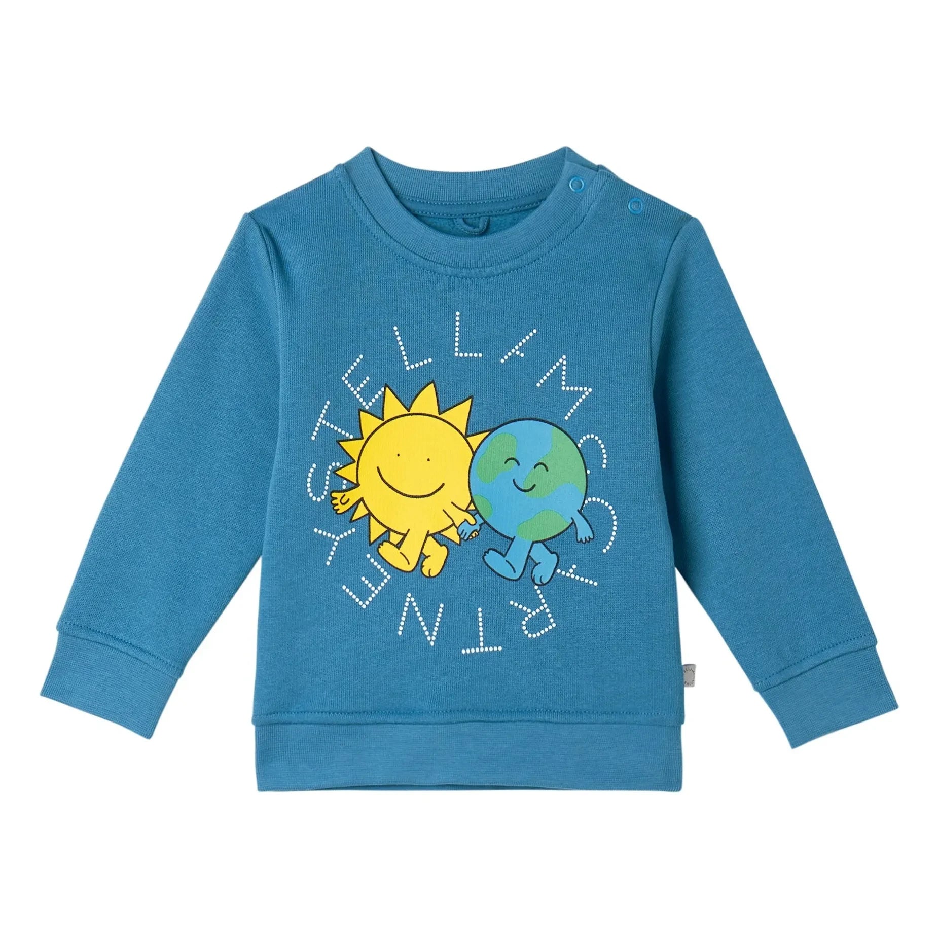 Stella McCartney Kids - Sudadera Stella Soleil | Azul